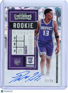 Robert Woodard - 2020-21 Panini Contenders Basketball 2021 Cracked Ice RC 21/25
