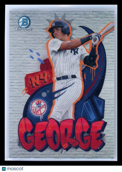 George Lombard Jr. - 2024 Bowman Chrome Final Draft Topps