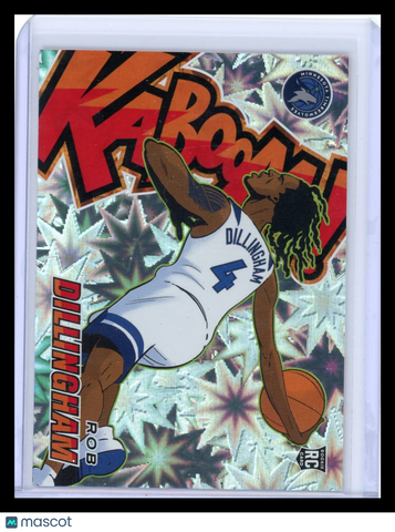 Rob Dillingham - 2024-25 Panini Kaboom! 2025 RC