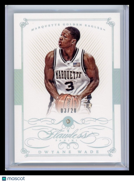 Dwyane Wade - 2015 Panini Flawless Diamond 03/20