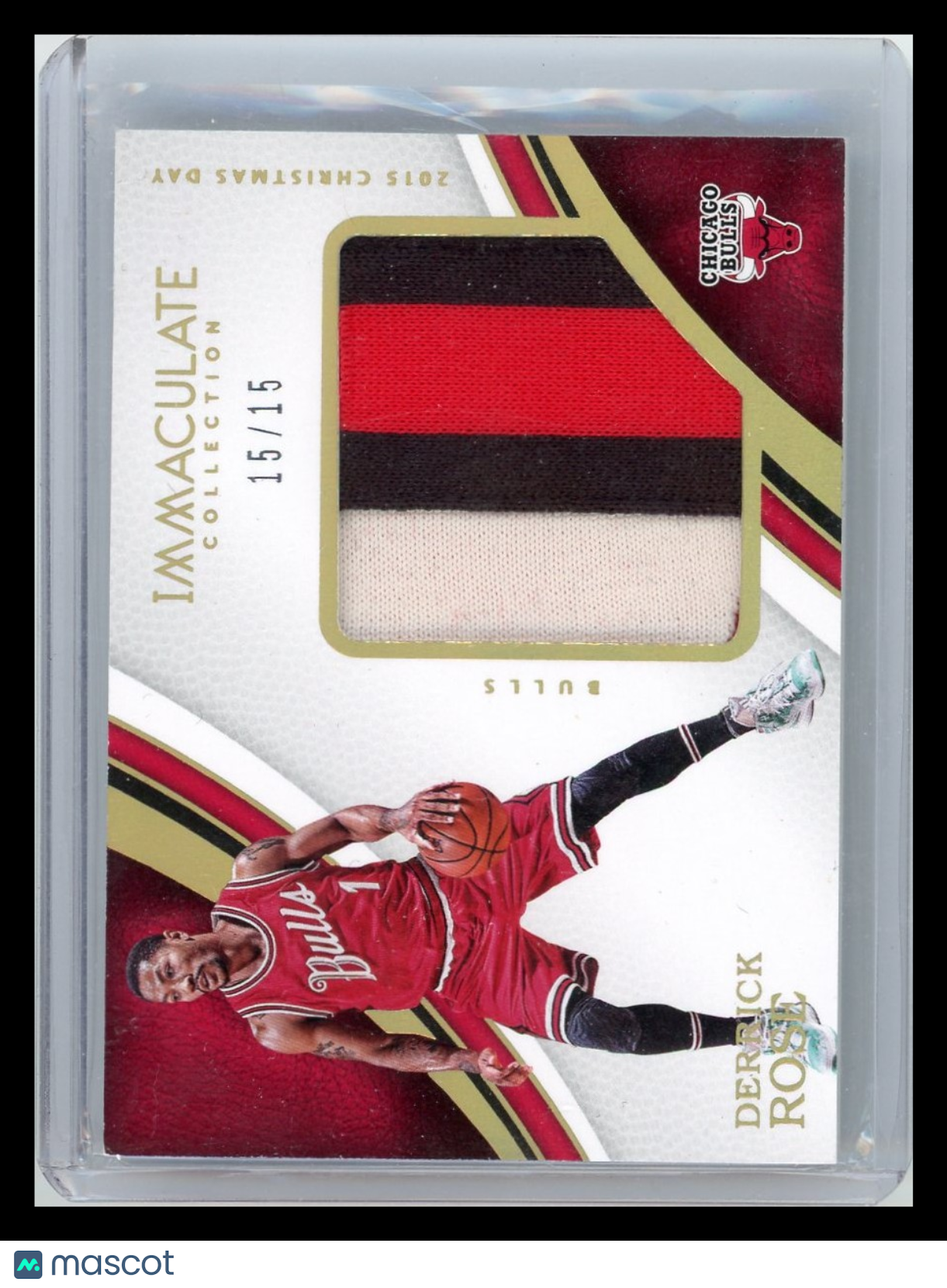 Derrick Rose - 2017 Panini Immaculate Collection Patch 15/15