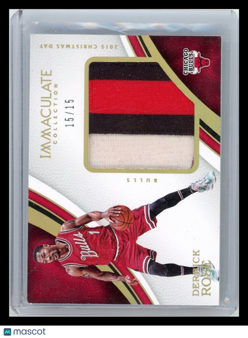 Derrick Rose - 2017 Panini Immaculate Collection Patch 15/15