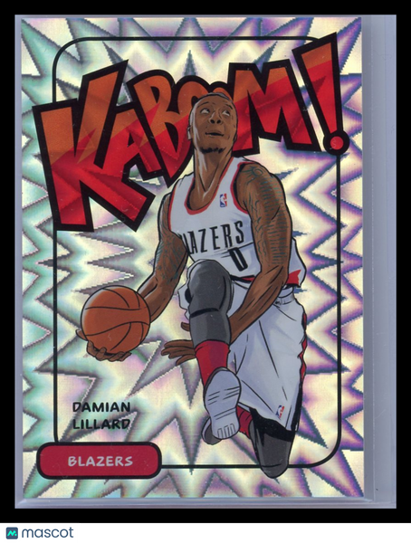 Damian Lillard - 2016-17 Panini Excalibur Kaboom! 2017