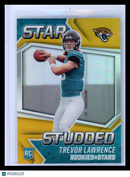 Trevor Lawrence - 2021 Panini Rookies & Stars Prizm Star Studded RC 02/10