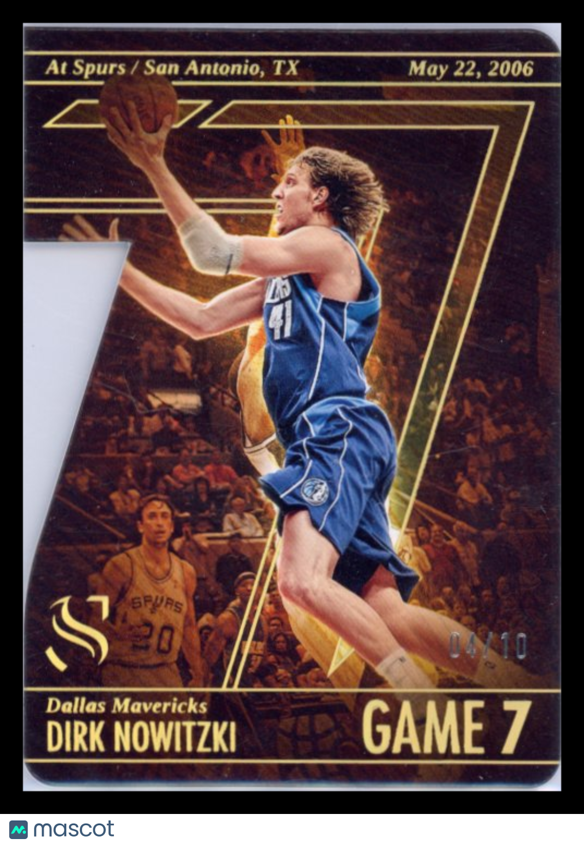 Dirk Nowitzki - 2024-25 Panini Silhouette Basketball 2025 04/10 Game 7