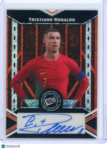 Cristiano Ronaldo - 2024 Leaf Pro Set Press Pass Auto Autograph 1/8