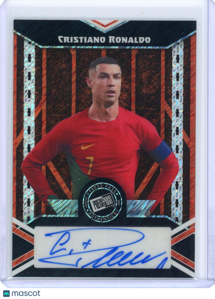 Cristiano Ronaldo - 2024 Leaf Pro Set Press Pass Auto Autograph 1/8
