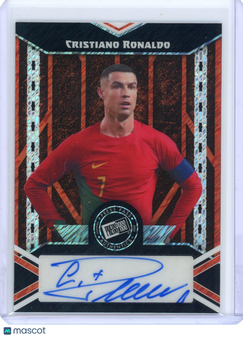 Cristiano Ronaldo - 2024 Leaf Pro Set Press Pass Auto Autograph 1/8