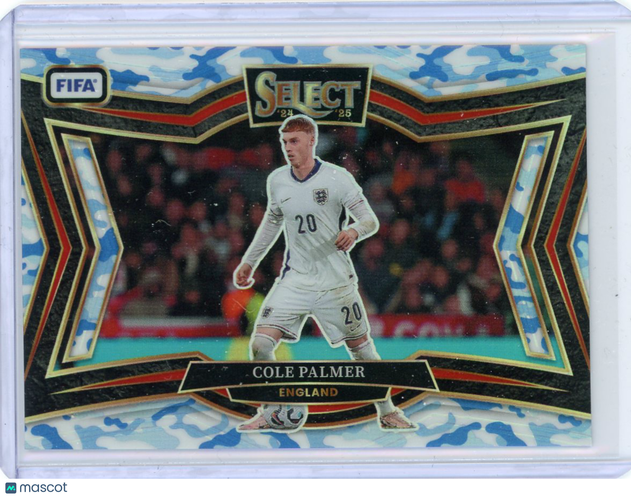 Cole Palmer - 2022-23 Panini Select Prizm 2025 Blue Camo 09/30