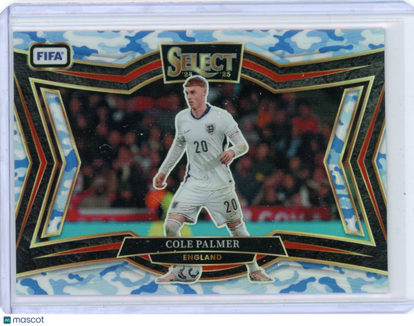 Cole Palmer - 2022-23 Panini Select Prizm 2025 Blue Camo 09/30