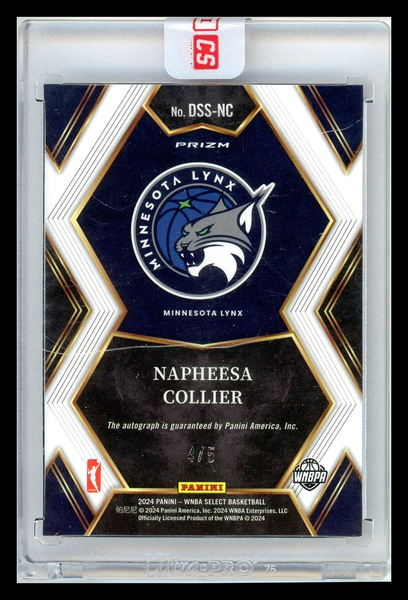 Napheesa Collier - 2024 Panini Select Prizm Autograph