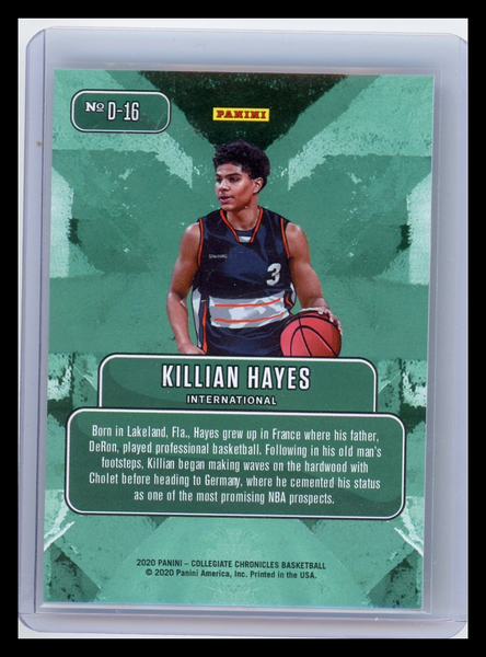 Killian Hayes - 2020 Panini Downtown