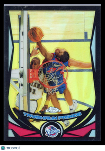 Tayshaun Prince - 2005-06 Topps Chrome Black Refractor 11/50