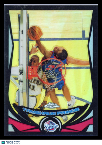 Tayshaun Prince - 2005-06 Topps Chrome Black Refractor 11/50