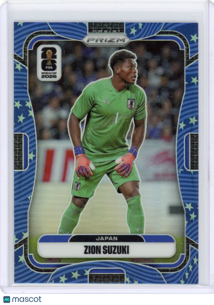 Zion Suzuki 2026 Fifa World Cup Prizm Stars Stripes Blue /94
