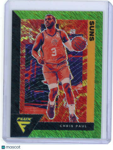 Chris Paul - 2020-21 Panini Prizm Flux 2021 Green Shimmer 5/5