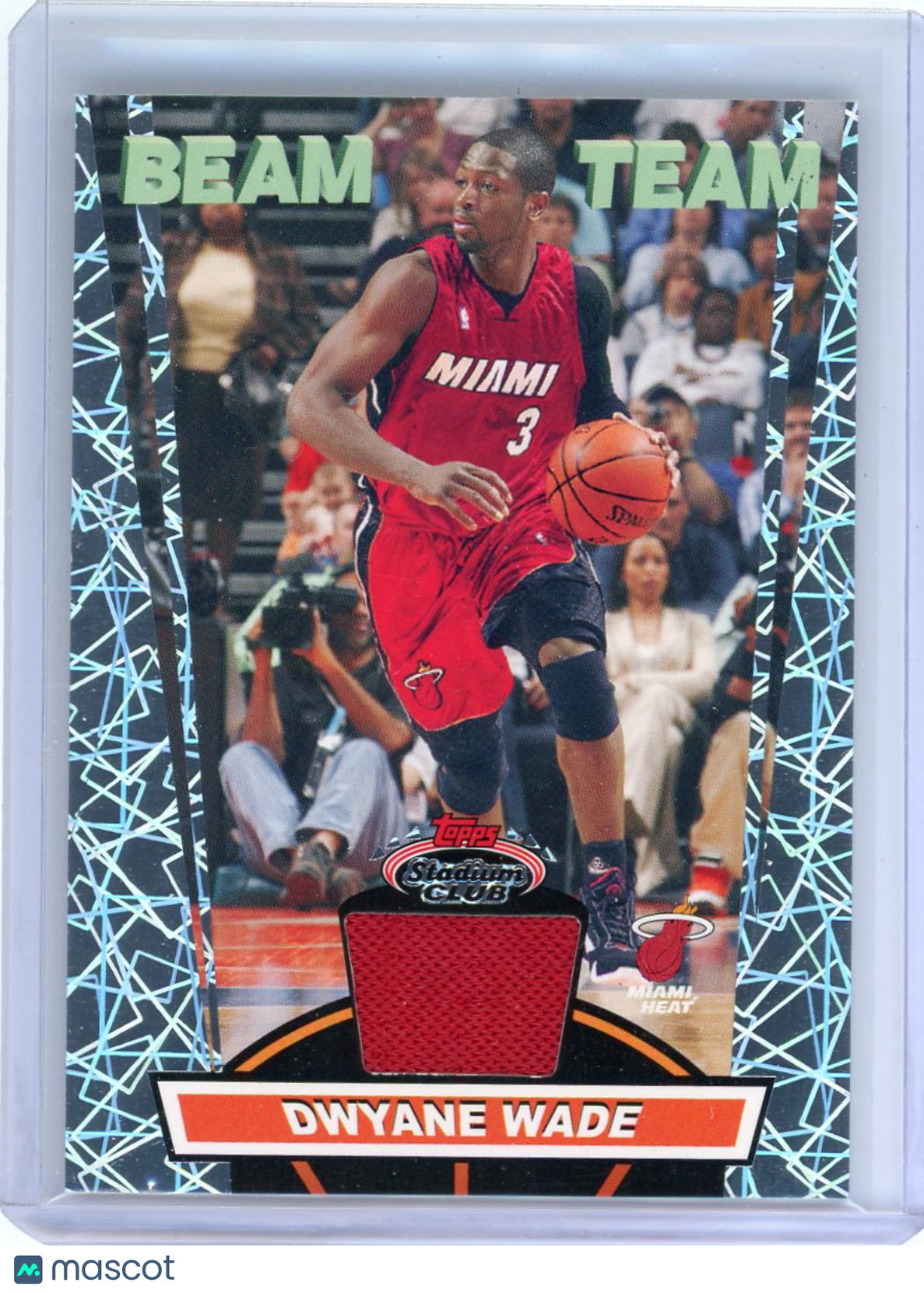 Dwyane Wade - 2007-08 Topps Stadium Club Beam Team Jersey BTR-DW