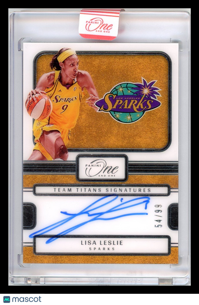Lisa Leslie - 2025 Panini One and One  Team Titans Signatures 54/99