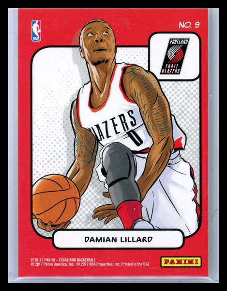 Damian Lillard - 2016-17 Panini Excalibur Kaboom! 2017