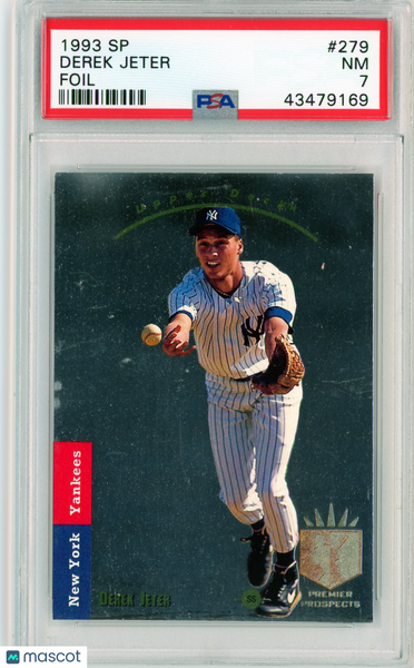 Derek Jeter - 1993 SP Foil PSA 7 #279