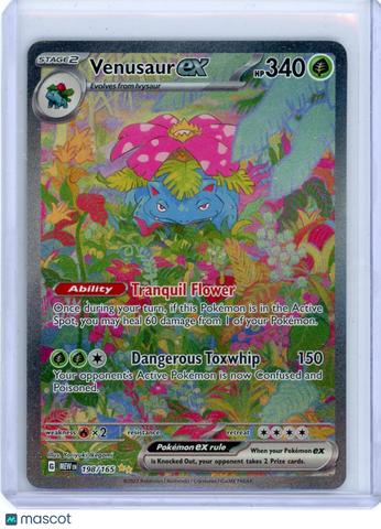 Venusaur EX - #198/165 SIR Special Illustration Rare 2023 Pokemon S&V 151 NM/M+