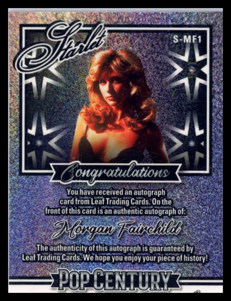 2022 Leaf Pop Century Starlet Morgan Fairchild Autograph #S-MF1 1/6