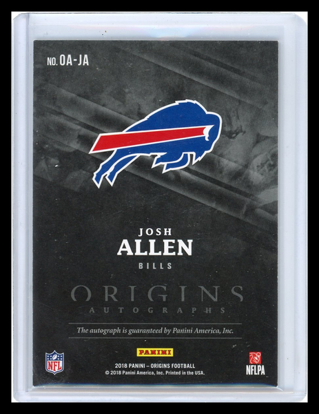 Josh Allen - 2018 Panini Origins Autographs Autograph 14/49