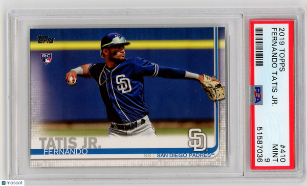 Fernando Tatis JR. - 2019 Topps Rookie #410 PSA 9