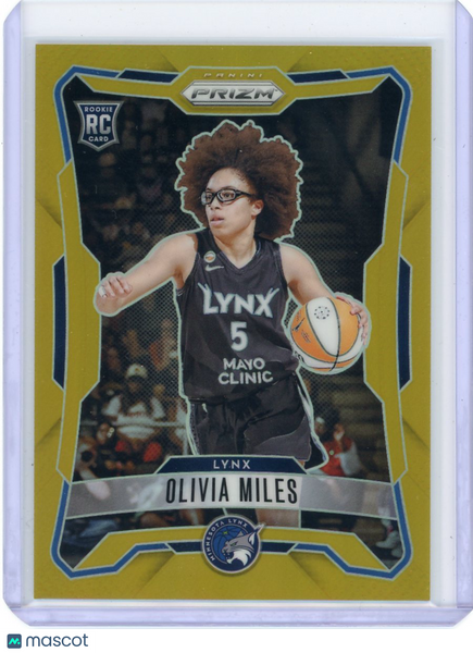Olivia Miles - Rookie True Gold 07/10 2026 Panini WNBA Prizm Basketball #131