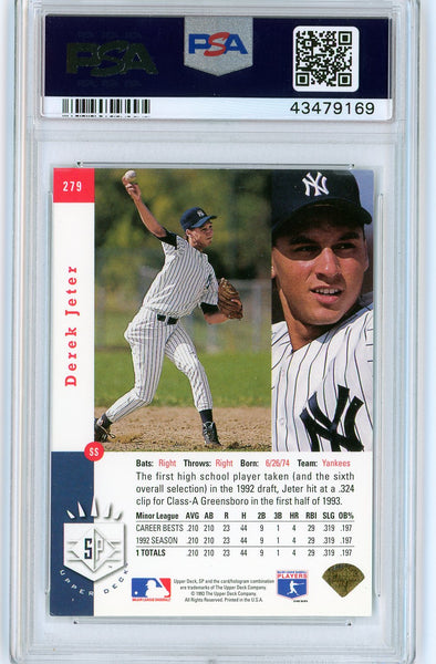 Derek Jeter - 1993 SP Foil PSA 7 #279