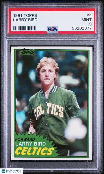 Larry Bird - 1981 Topps PSA 9
