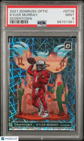 Kyler Murray - 2021 Panini Donruss Optic Downtown PSA 9