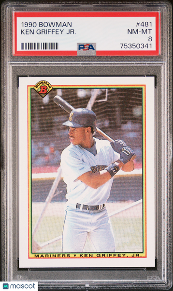 Ken Griffey JR. - 1990 Bowman PSA 8