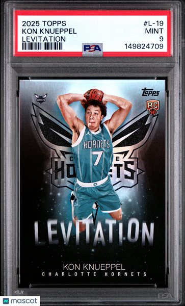 Kon Knueppel - 2025 Topps Levitation PSA 9