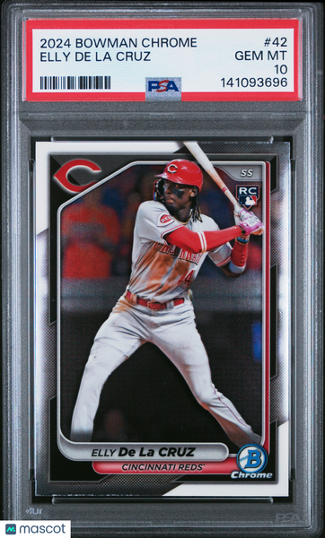 Elly De La Cruz - 2024 Bowman Chrome PSA 10