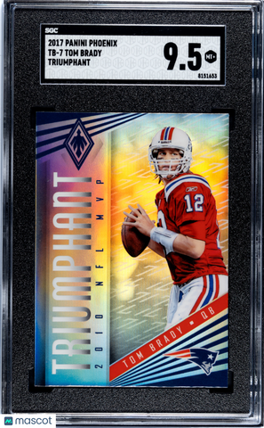 Tom Brady - 2017 Panini Phoenix Triumphant SGC 9.5