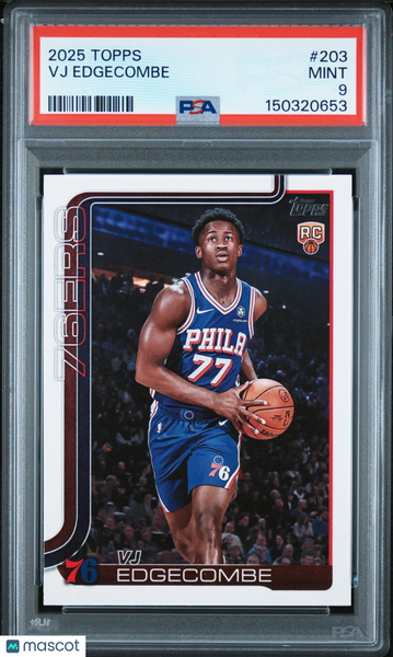 VJ Edgecombe - 2025 Topps PSA 9