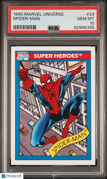 1990 Marvel Universe Spider-Man #29 PSA 10