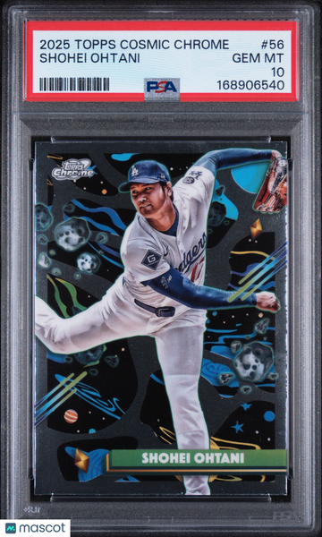 Shohei Ohtani - 2025 Topps Cosmic Chrome PSA 10 #56 Dodgers