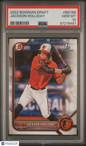 Jackson Holliday - 2022 Bowman Draft PSA 10