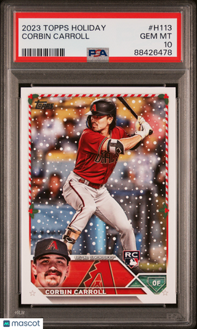 Corbin Carroll - 2023 Topps Holiday PSA 10
