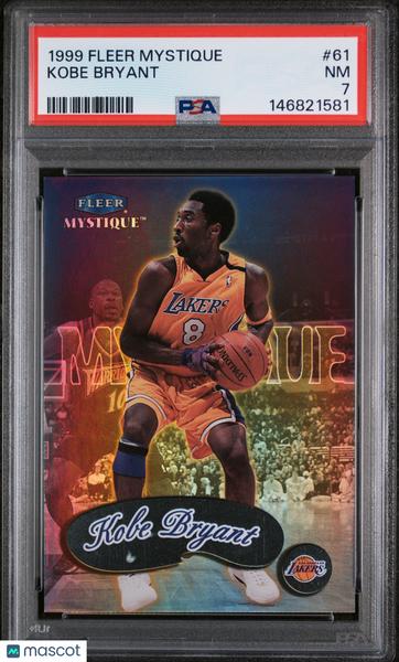 Kobe Bryant - 1999 Fleer Mystique PSA 7