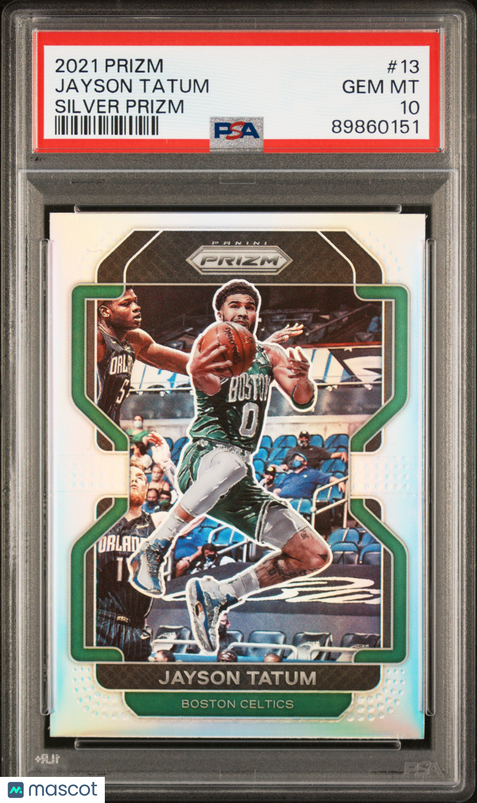 Jayson Tatum - 2021 Panini Prizm Silver PSA 10