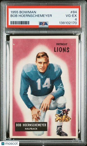 Bob Hoernschemeyer - 1955 Bowman PSA 4