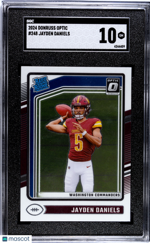 Jayden Daniels - 2024 Donruss Optic SGC 10