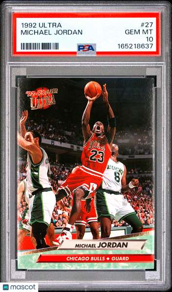 Michael Jordan - 1992 Ultra PSA 10