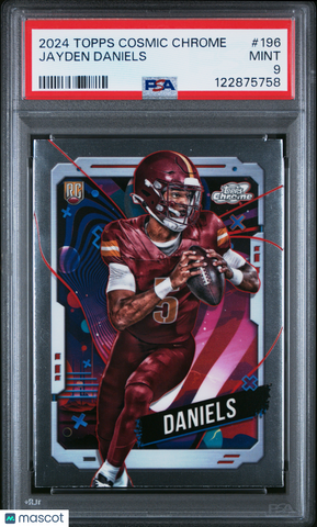 Jayden Daniels - 2024 Topps Cosmic Chrome PSA 9