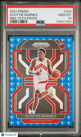 Scottie Barnes - 2021 Panini Prizm NBA 75th PSA 10