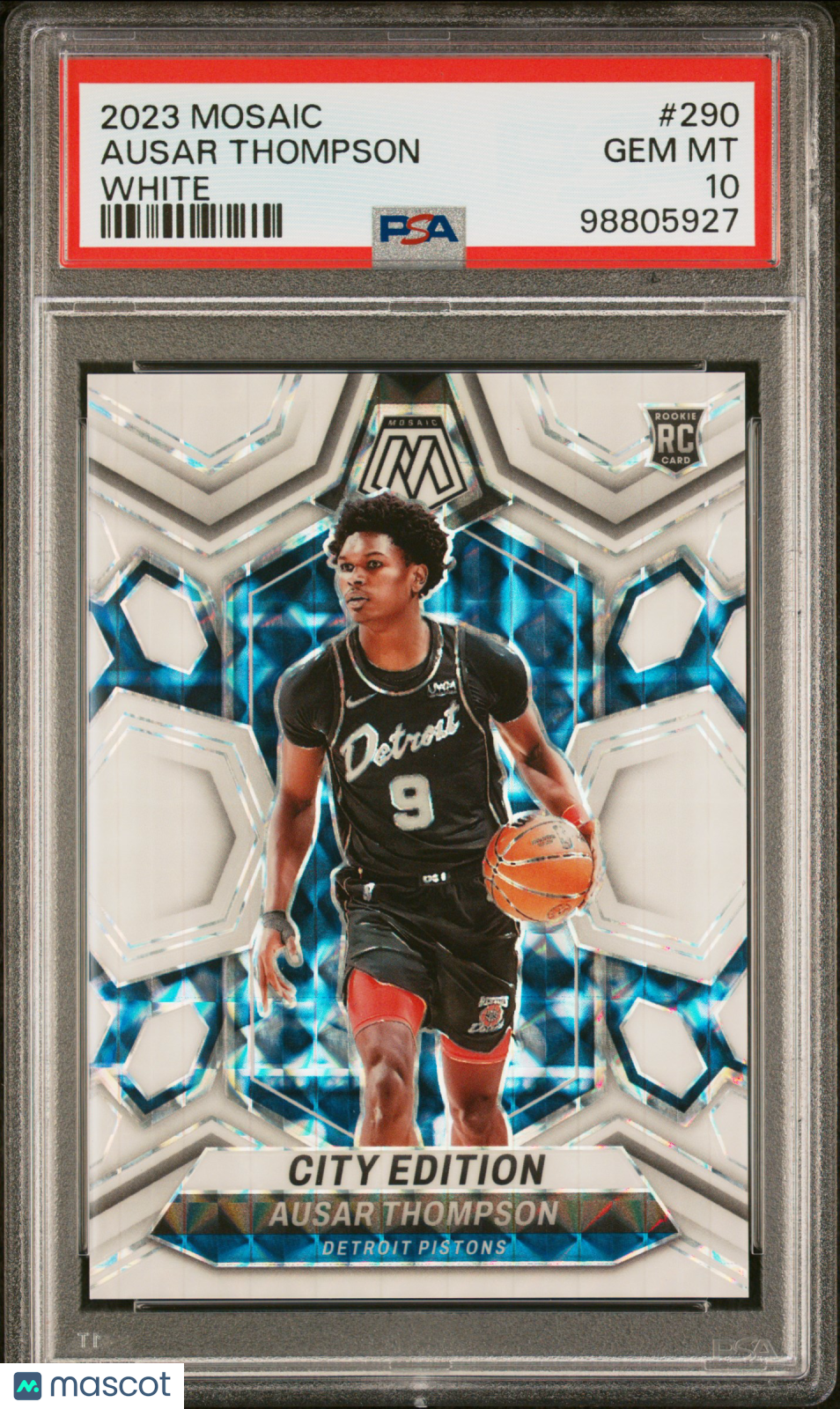 Ausar Thompson - 2023 Panini Mosaic White PSA 10 16/25