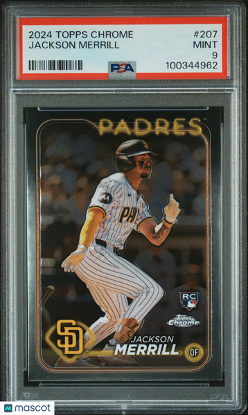 Jackson Merrill - 2024 Topps Chrome PSA 9